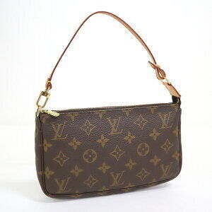 Louis Vuitton Pochette Accessoires Pouch Monogram Brown
